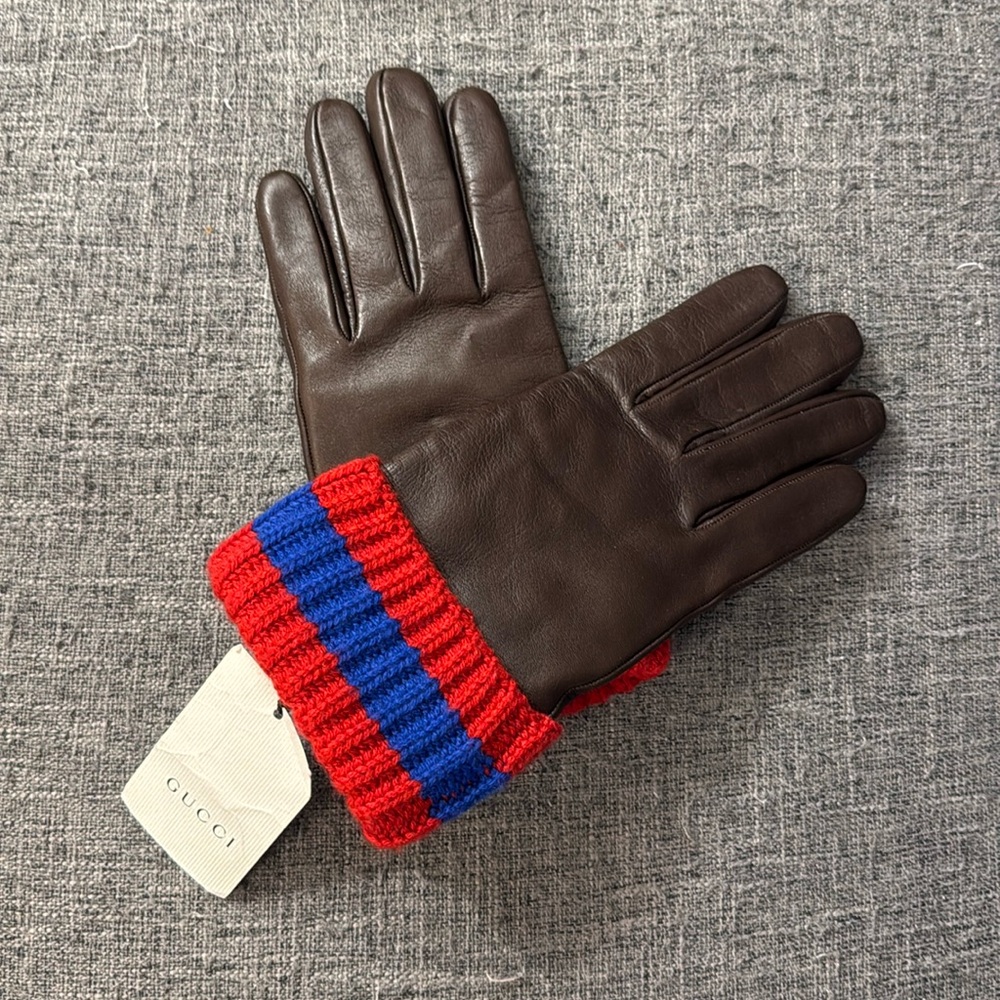 Gucci Leather Gloves